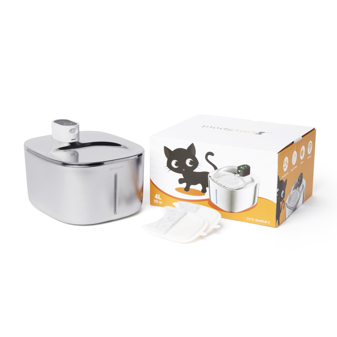 SourceSaine Chat – Fontaine à eau silencieuse pour chats