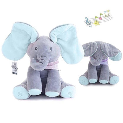 Nounours Mélodie – L’éléphant musical doux et rassurant