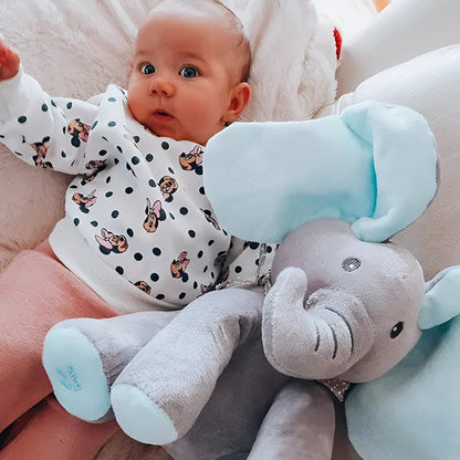 Nounours Mélodie – L’éléphant musical doux et rassurant