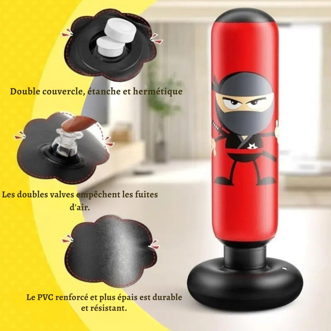 PunchiKid – Le sac de frappe ludique pour enfants actifs