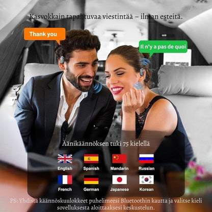 ClairLangue – Écouteurs traducteurs en temps réel