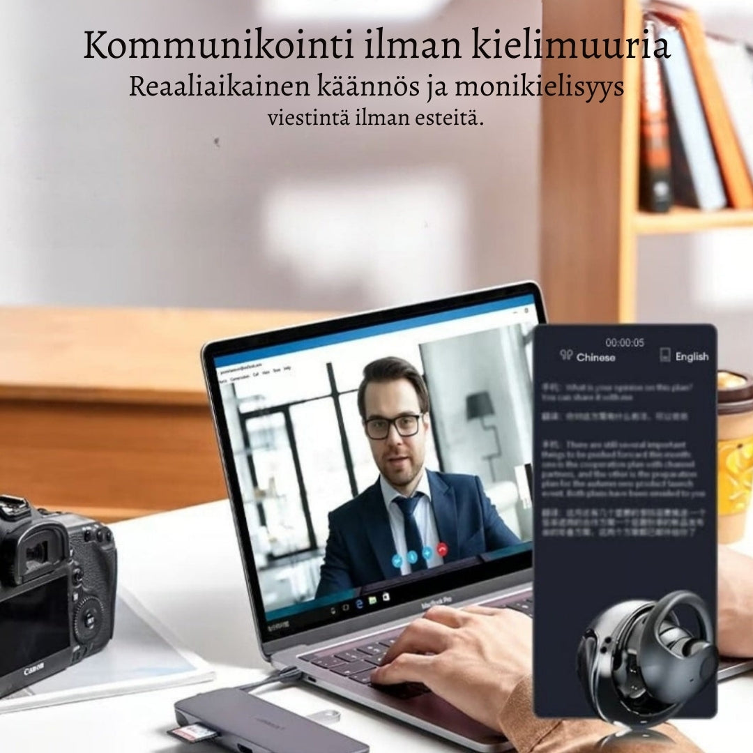 ClairLangue – Écouteurs traducteurs en temps réel