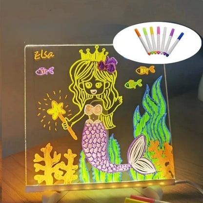 Tableau LumiCréa – Surface lumineuse pour dessiner, écrire et apprendre