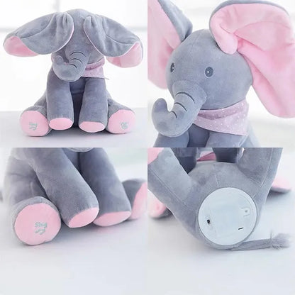 Nounours Mélodie – L’éléphant musical doux et rassurant