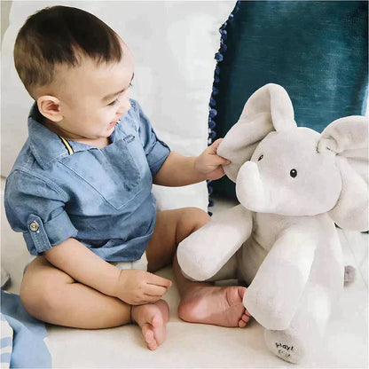 Nounours Mélodie – L’éléphant musical doux et rassurant
